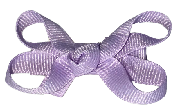 light purple bow