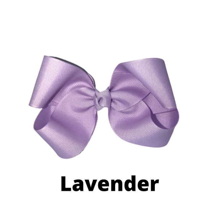 light purple bow