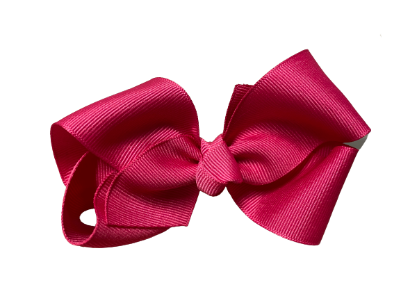 dark pink bow