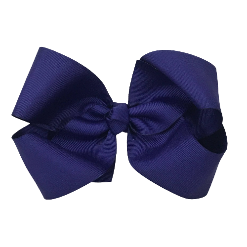 dark purple bow