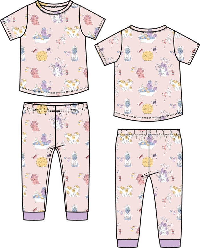 Spa Dogs S/S Loungewear Set