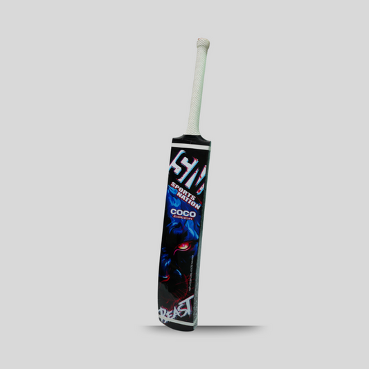 Sports Nation Beast Coconut Wood Tape Ball Bat with Carry Bag