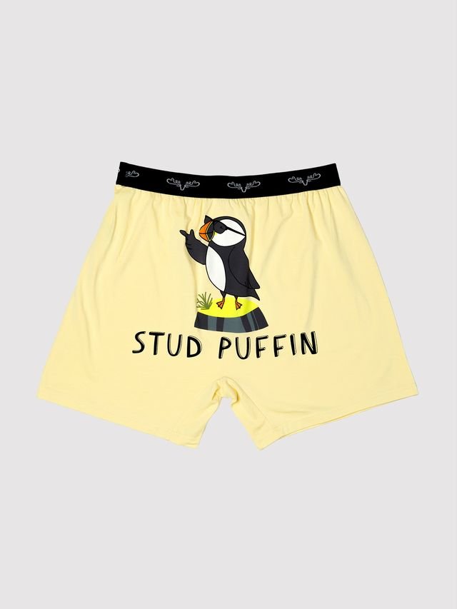 Stud Puffin — Men's Boxers - Millie + Moose
