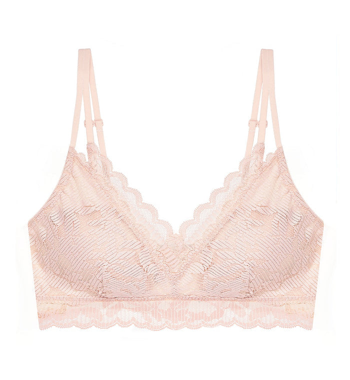 STYLE BLESSED NON-WIRED BRALETTE - SOFT MAUVE