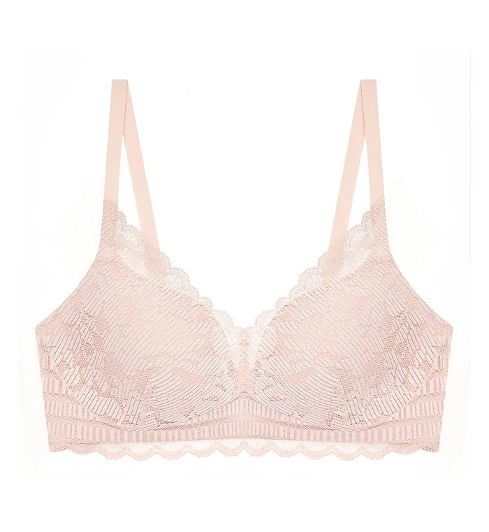 STYLE BLESSED NON-WIRED PADDED BRA - SOFT MAUVE