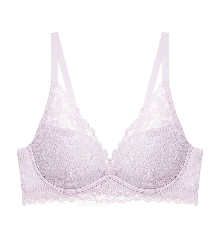 STYLE BLESSED WIRED PUSH UP BRA - IRIS