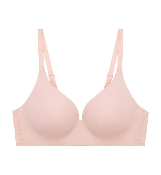 STYLE LEAFY NON-WIRED PADDED BRA - SOFT MAUVE