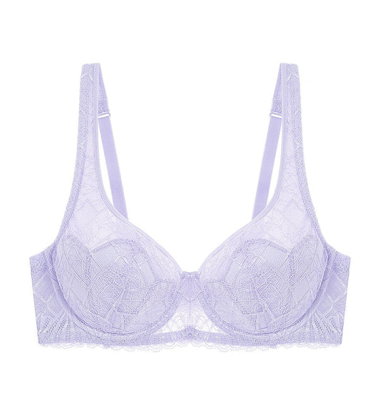 Style Shell Wired Padded Bra - MISTY LILAC