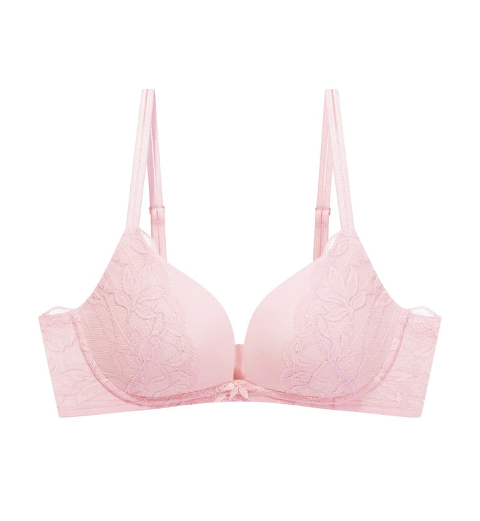 Summer Jasmin Non-Wired Push Up Bra - ROSE