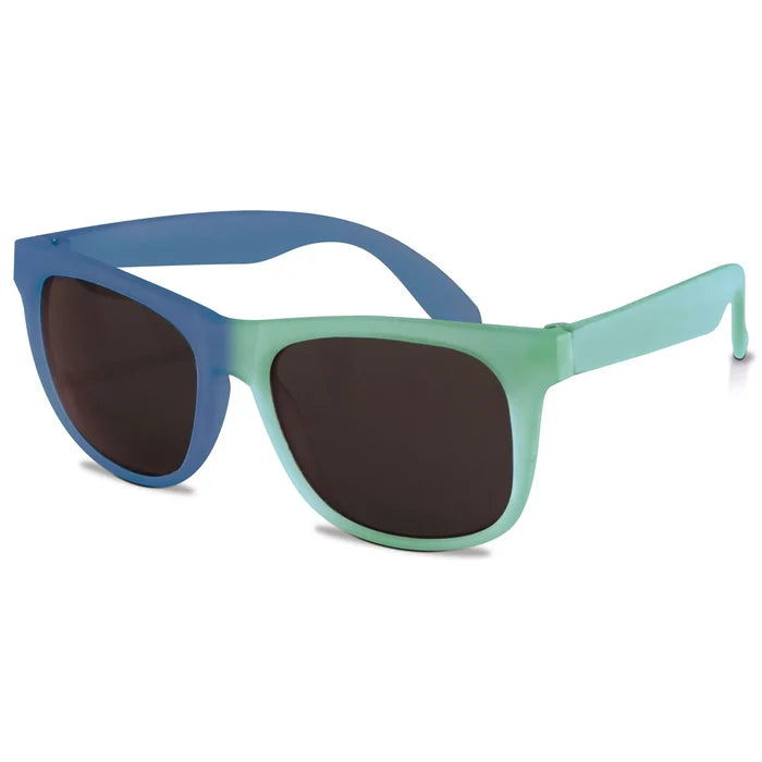 blue and teal UV sunglasses