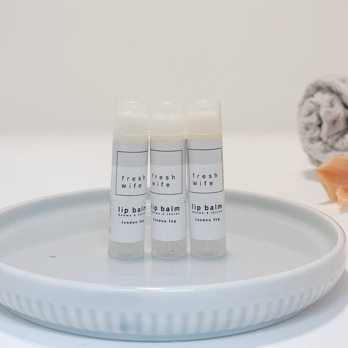The fresh wife London Fog Lip Balm