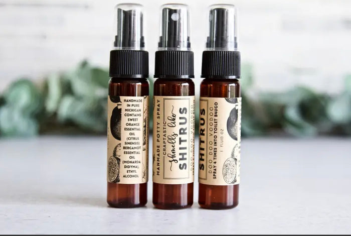 THE LITTLE FLOWER FUNNY STOCKING STUFFER TOILET SPRAY