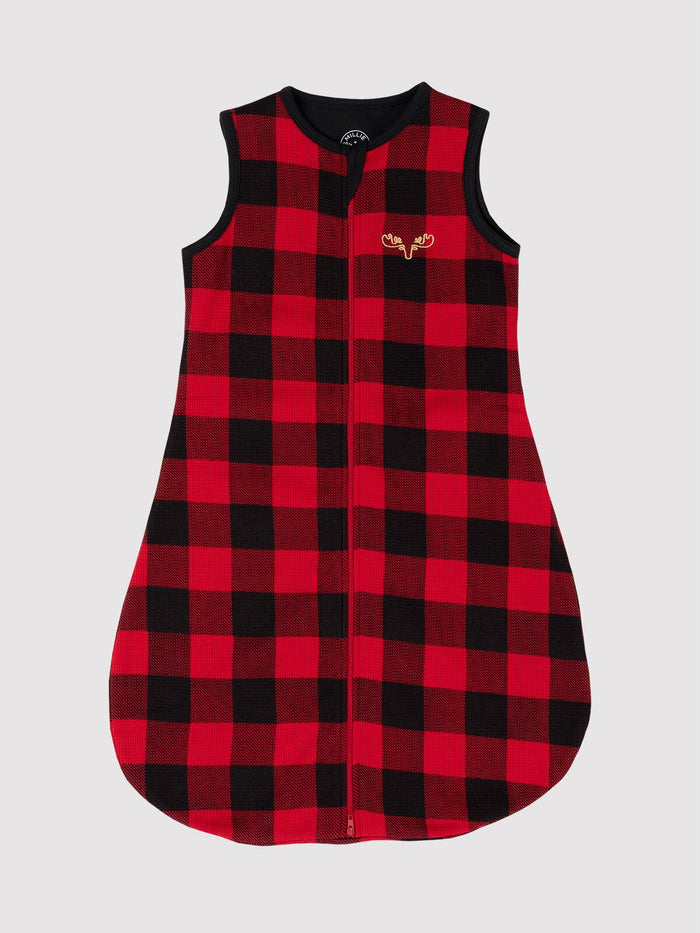 Thermal Buffalo Plaid Infant Sleepsack - Millie + Moose