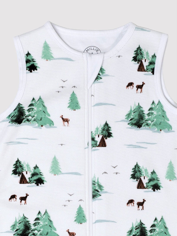 Thermal Cabin In The Woods Infant Sleepsack - Millie + Moose