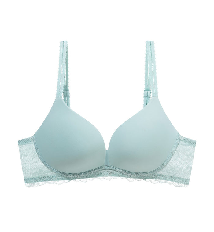 Tri-Air Lite Breeze Non-Wired Push Up Bra - MISTY TURQUOISE
