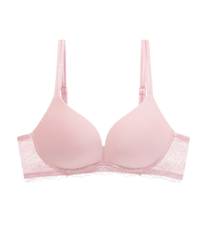 Tri-Air Lite Breeze Non-Wired Push Up Bra - ROSE