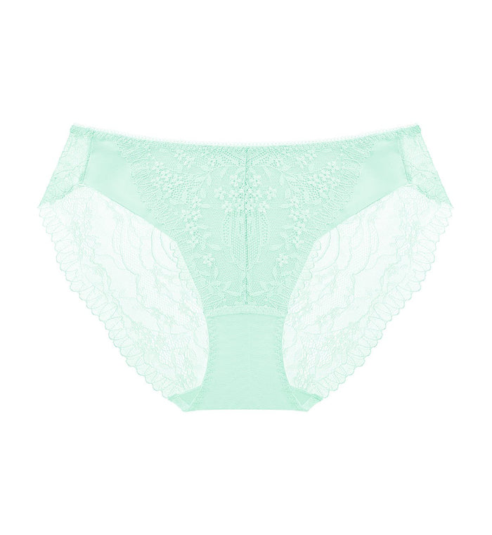 Tri-Air Lite Delight High Leg Brief - PASTEL TURQUOISE