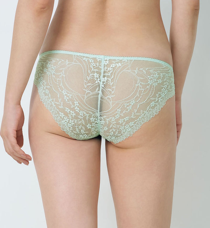 Tri-Air Lite Delight High Leg Brief - PASTEL TURQUOISE