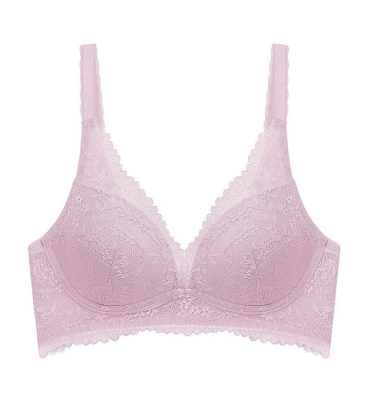 Tri-Air Lite Delight Non-Wired Push Up Deep V Bra - SEA FOG