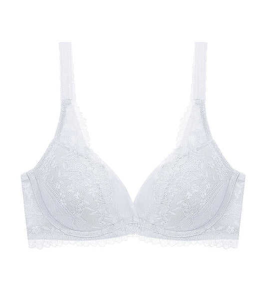 Tri-Air Lite Delight Wired Push Up Deep V Bra - WISTERIA