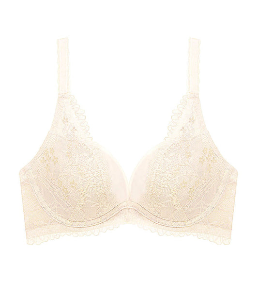 Tri-Air Lite Delight Wired Push Up Deep V Bra - PAPIRO