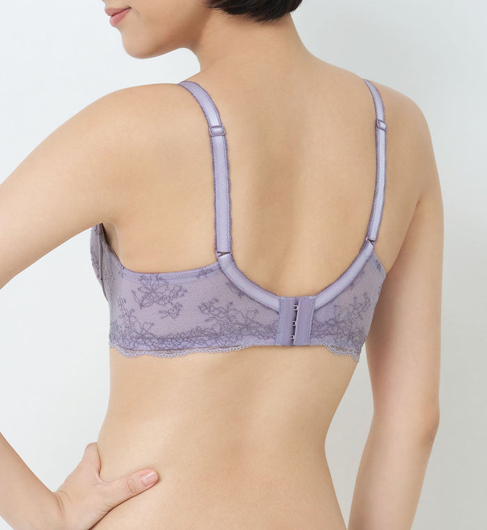 Tri-Air Lite Luna Non-Wired Push Up Bra - LAVENDER