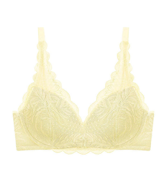 Tri-Air Lite Non Wired Push Up Deep V Bra - CHRYSANTHEME