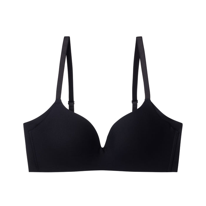 Tri-Zone 2.0 Non-Wired Padded Bra - BLACK