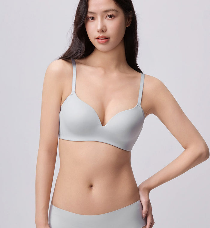 Tri-Zone 2.0 Non-Wired Padded Bra - WISTERIA