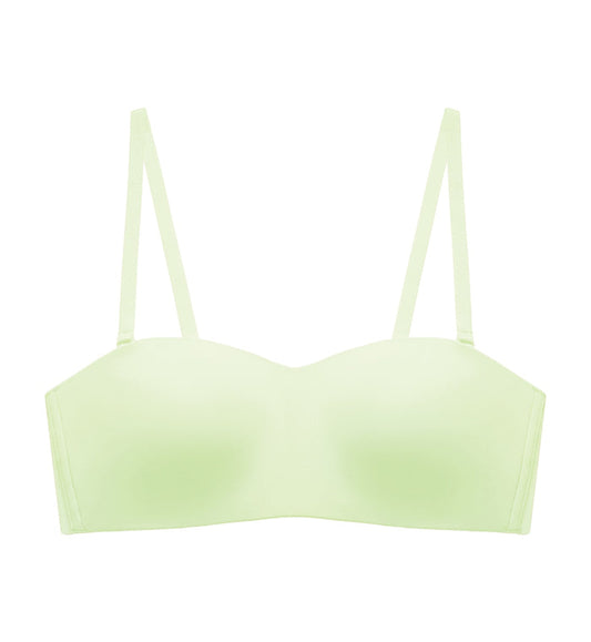 Tri-Zone Non Wired Padded Bra - SHERBET GREEN