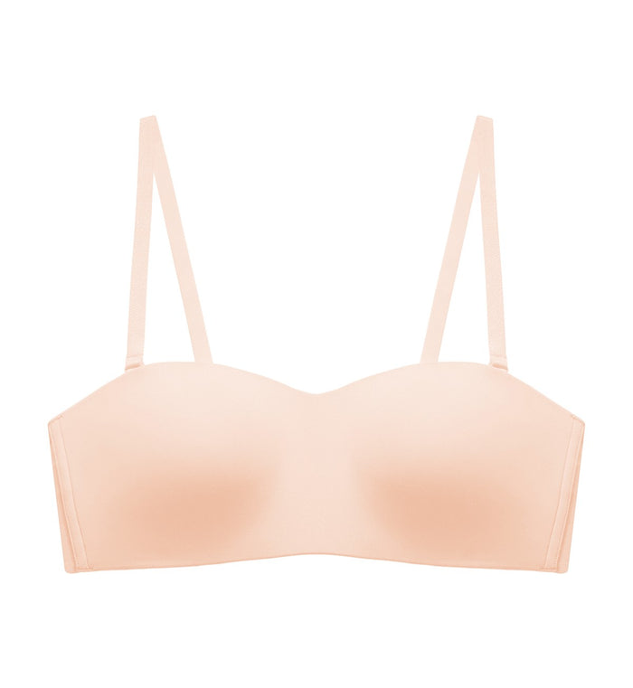 Tri-Zone Non Wired Padded Bra - FRESH POWDER