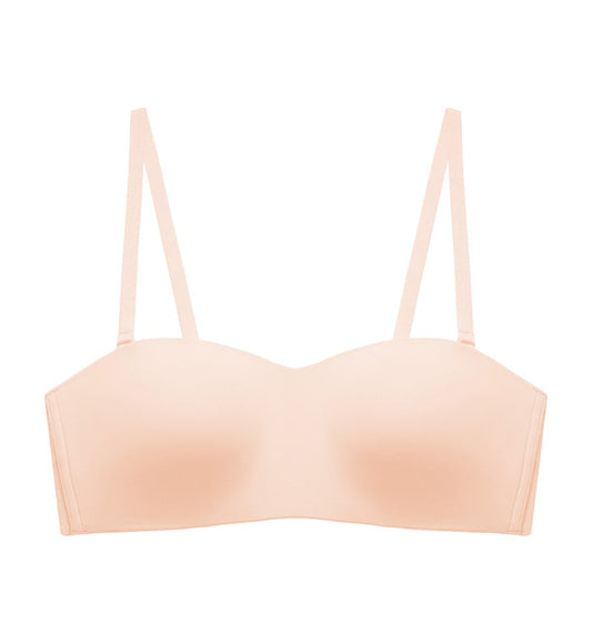 Tri-Zone Non Wired Padded Bra - FRESH POWDER