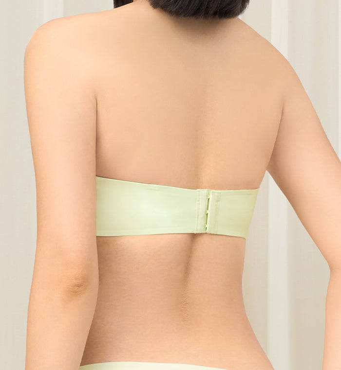 Tri-Zone Non Wired Padded Bra - SHERBET GREEN
