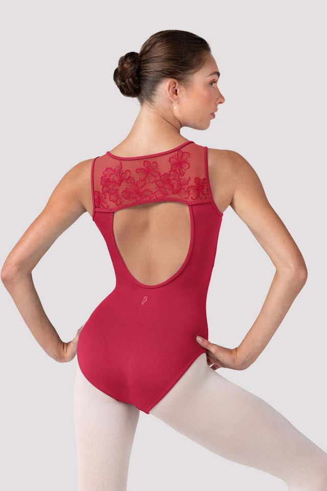 Tween Layla Floral Tank Leotard