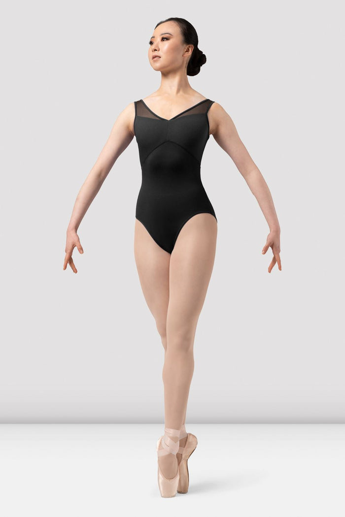 Tween Mirella Chevron Tank Leotard - BLOCH EU