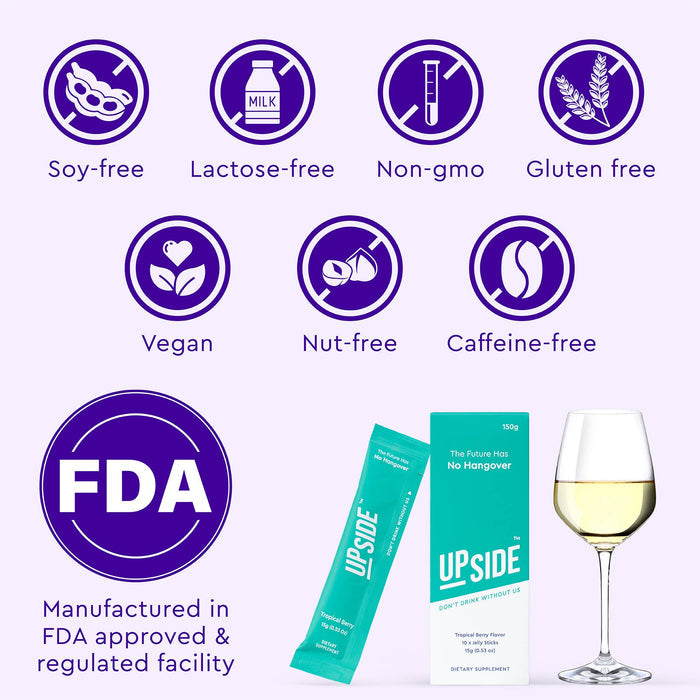 UPSIDE - Hangover Sticks (DRINK PRIOR TO DRINKING ALCOHOL)