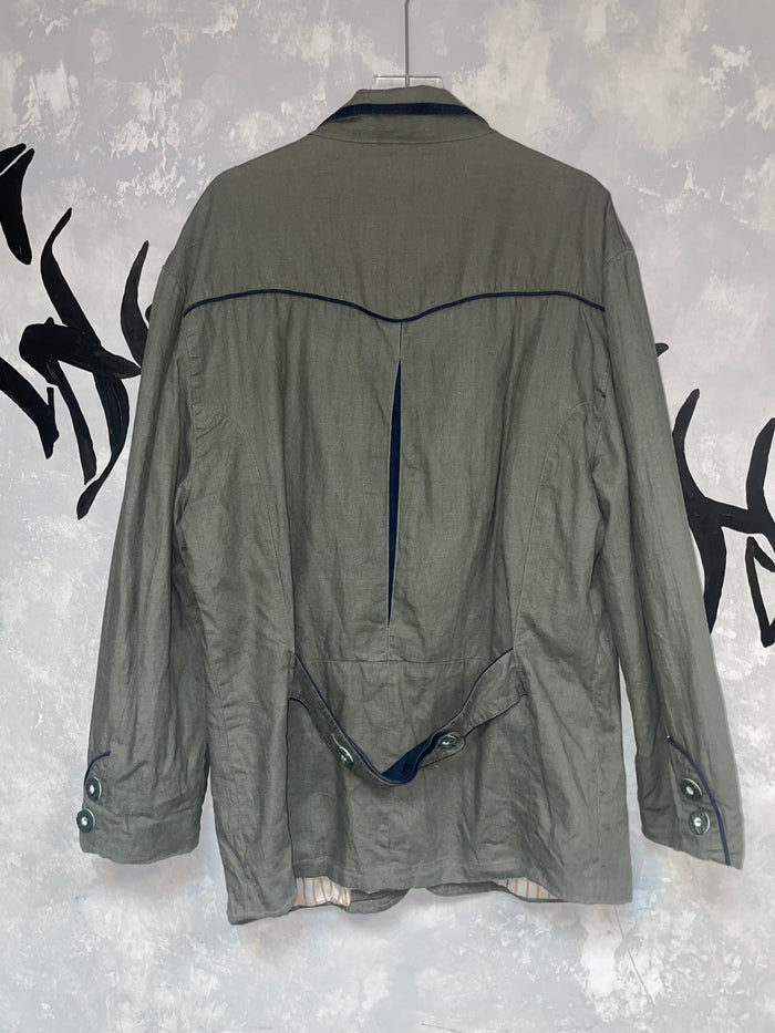 Vintage Linen Blazer