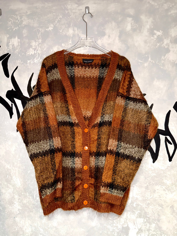 Vintage Patterned Knitting Jacket