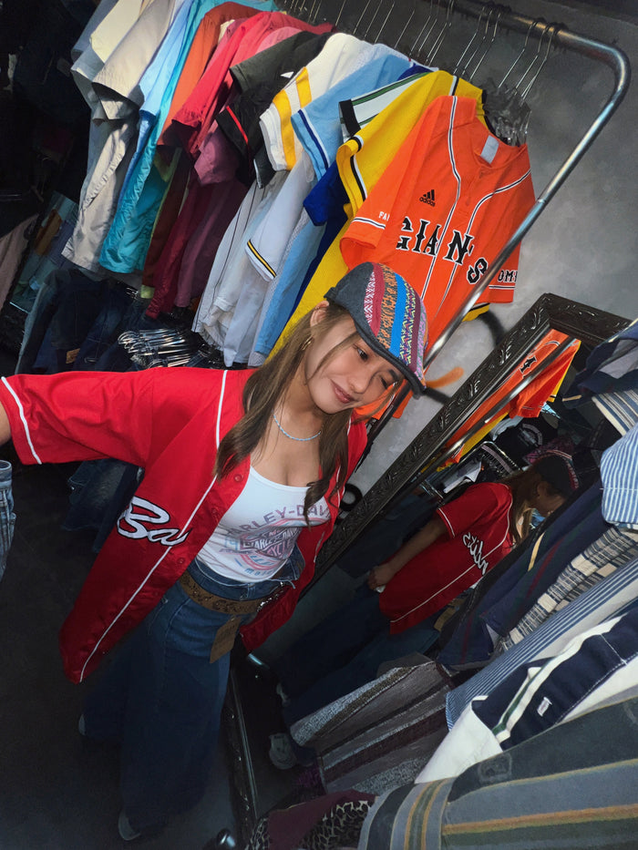 Vtg Baseball Jersey M