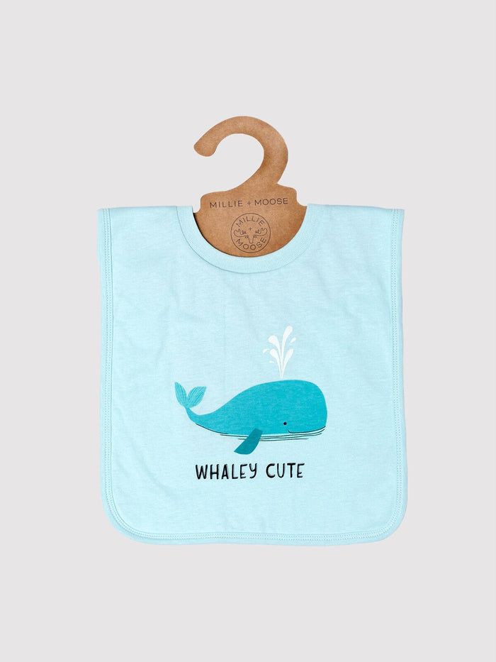 Whaley Cute — Infant Bib - Millie + Moose