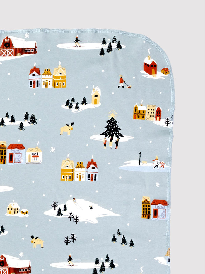 Winter Village — Baby Blanket - Millie + Moose