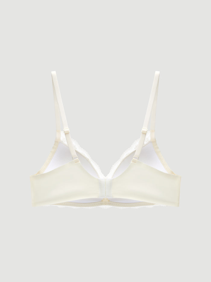 Wireless Push Up Lace Bra