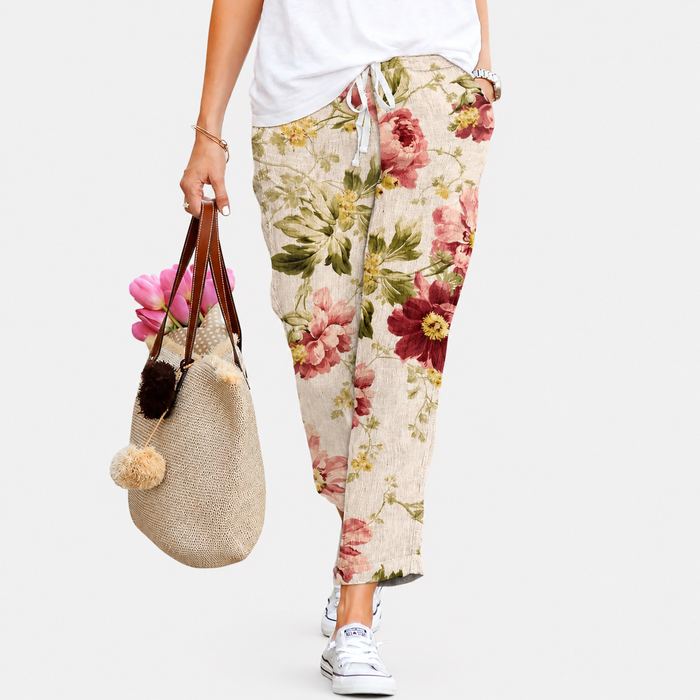 Women's Elastic Drawstring Pants