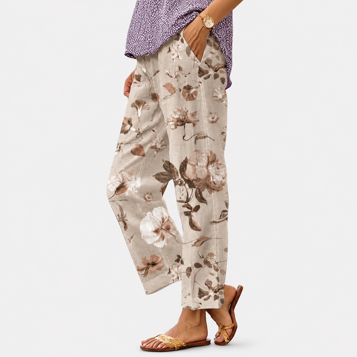 Women's Loose Ankle Trousers