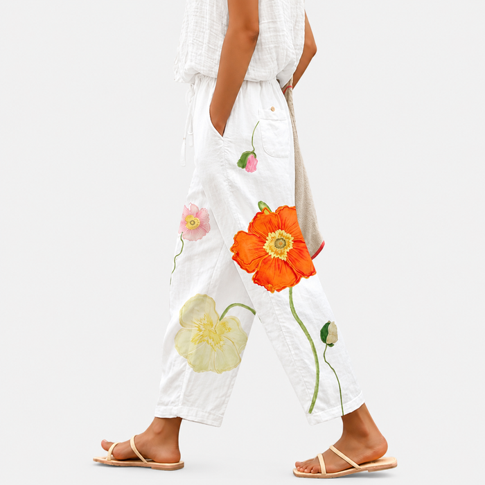 Women's Printed Wide Pants