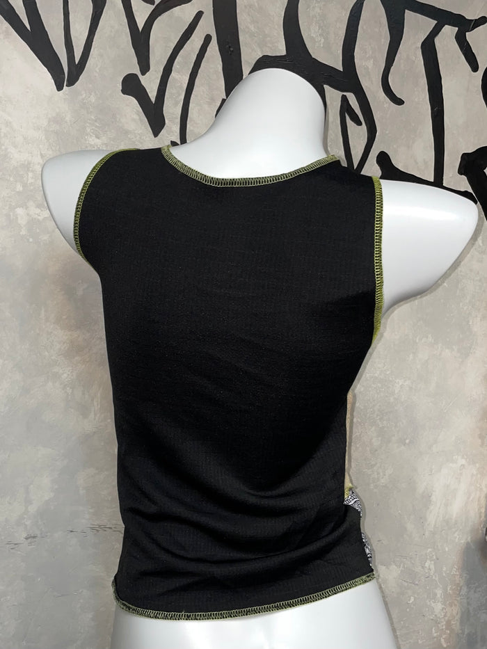 Y2K Core Star-Shaped Remake Girly Top