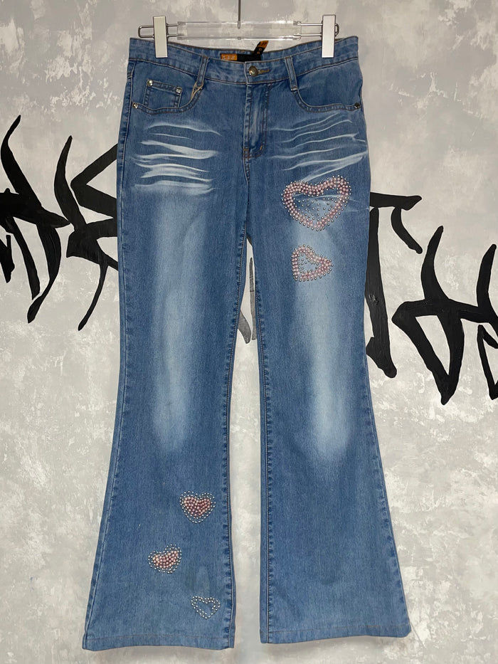 Y2K Low-Wise Flared Jeans