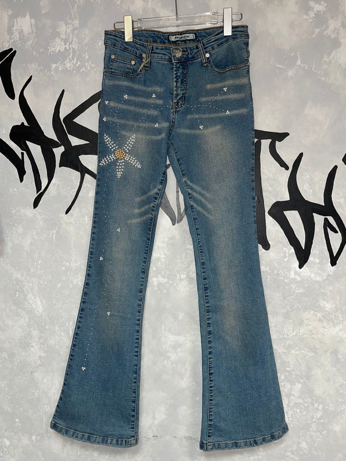 Y2K Low-Wise Flared Jeans