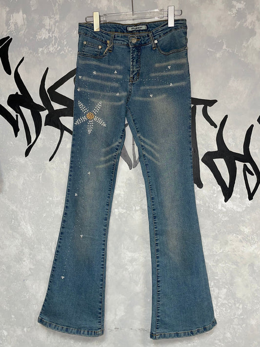 Y2K Low-Wise Flared Jeans