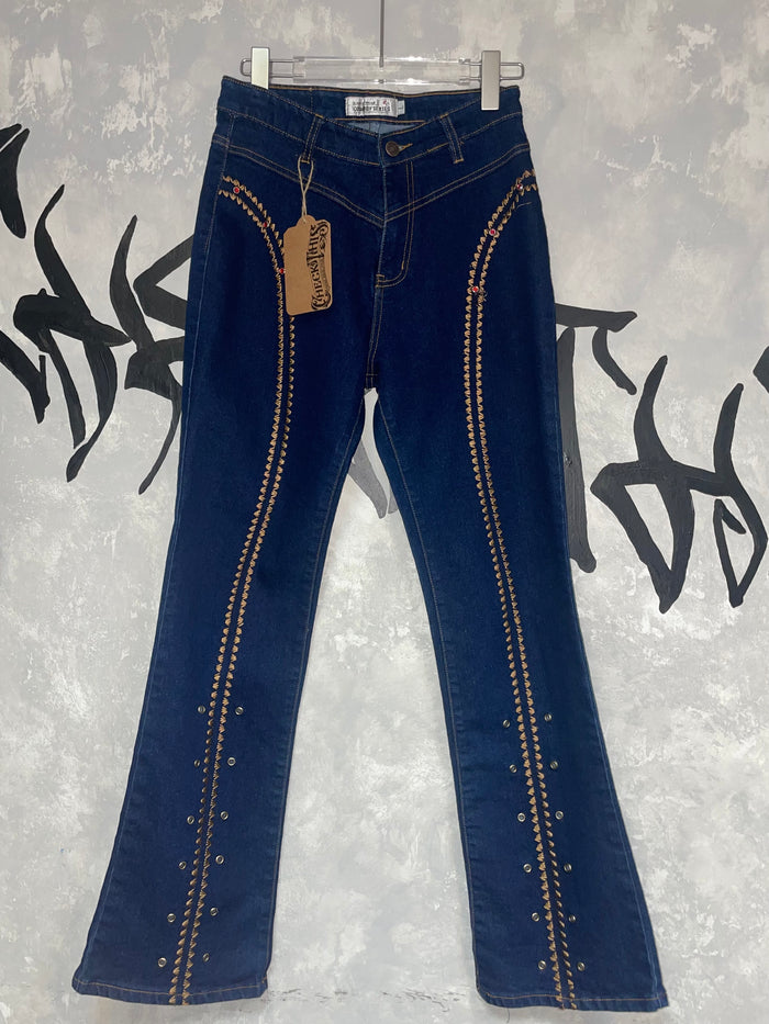 Y2K Low-Wise Flared Jeans